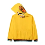 Bape Color Camo Tiger Shark Wide Full Zip Double Hoodie