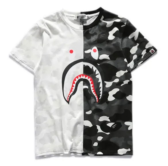 Bape Shark T Shirt Men Women Bape Shark T Shirt Men Women