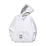 Black and White Bape 23rd Anniversary Hoodie