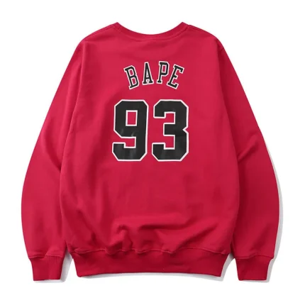 Casual Bape X NBA Bull Sweatshirt