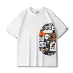 Crew Neck A Bathing Ape T shirt